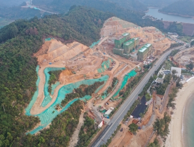星河銀海灣邊坡支護(hù)工程
